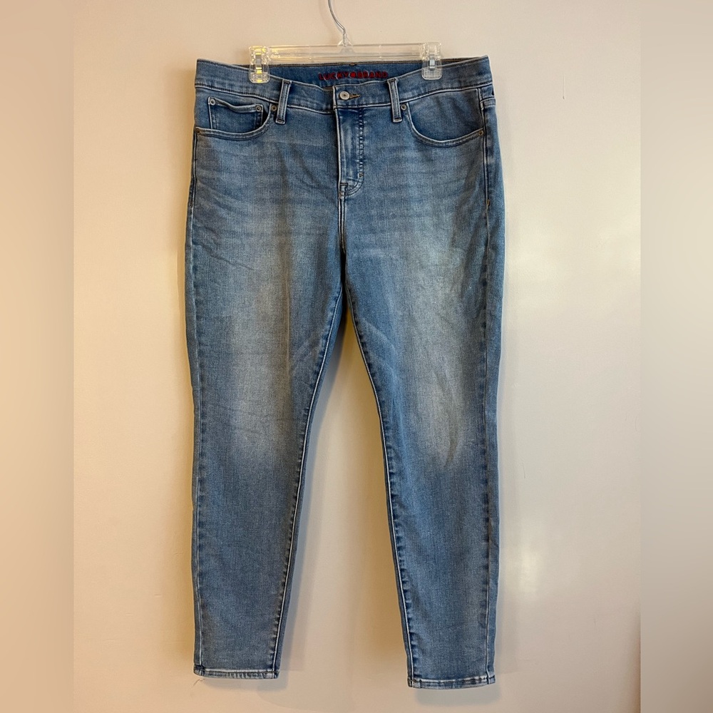 Lucky Brand Ava Mid Rise Skinny Jeans